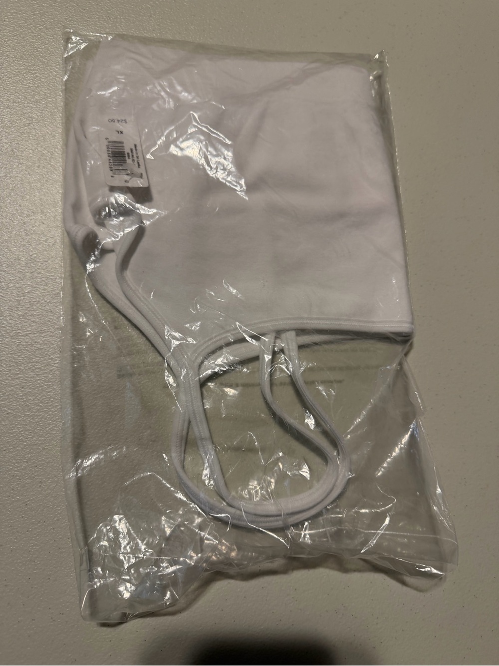 Gap Seamless Scoop Bralette White Size XL